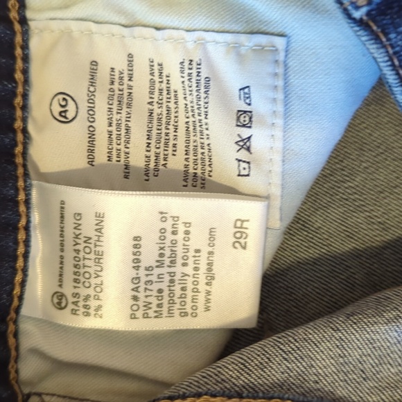 Adriano Goldschmied Prima Ankle NWT 4 Years Kindling Size 29R - Picture 4 of 6